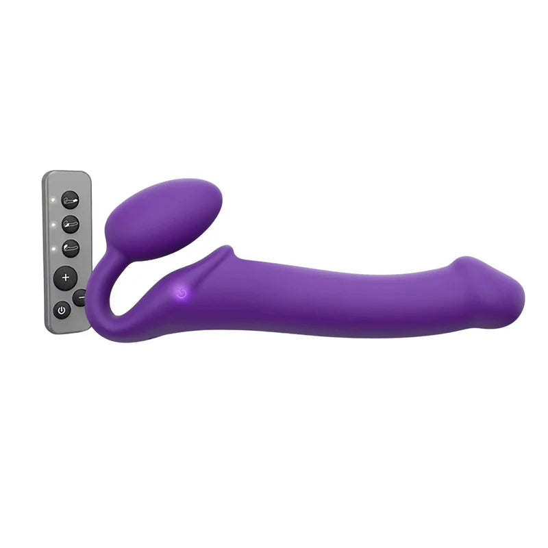 Strap-On-Me Vibrating Bendable Strapless Strap-On