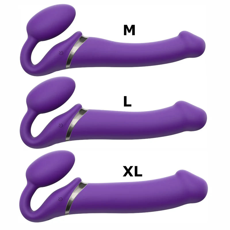 Strap-On-Me Vibrating Bendable Strapless Strap-On