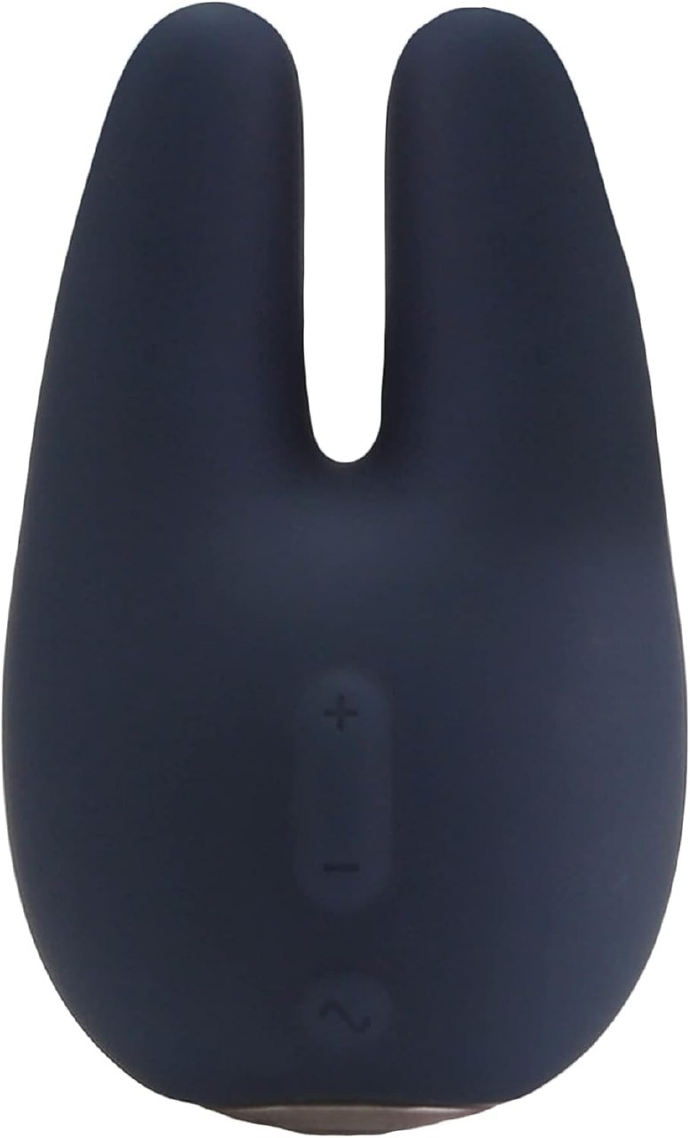 JimmyJane Form 2 USB - Clitoral Stimulation Vibrator (Black), Dual Motors for Powerful Vibrations For Women & Couples, 4 Pleasure Modes & 5 Speed Levels, Travel-Friendly, Phthalate-Free, Latex-Free