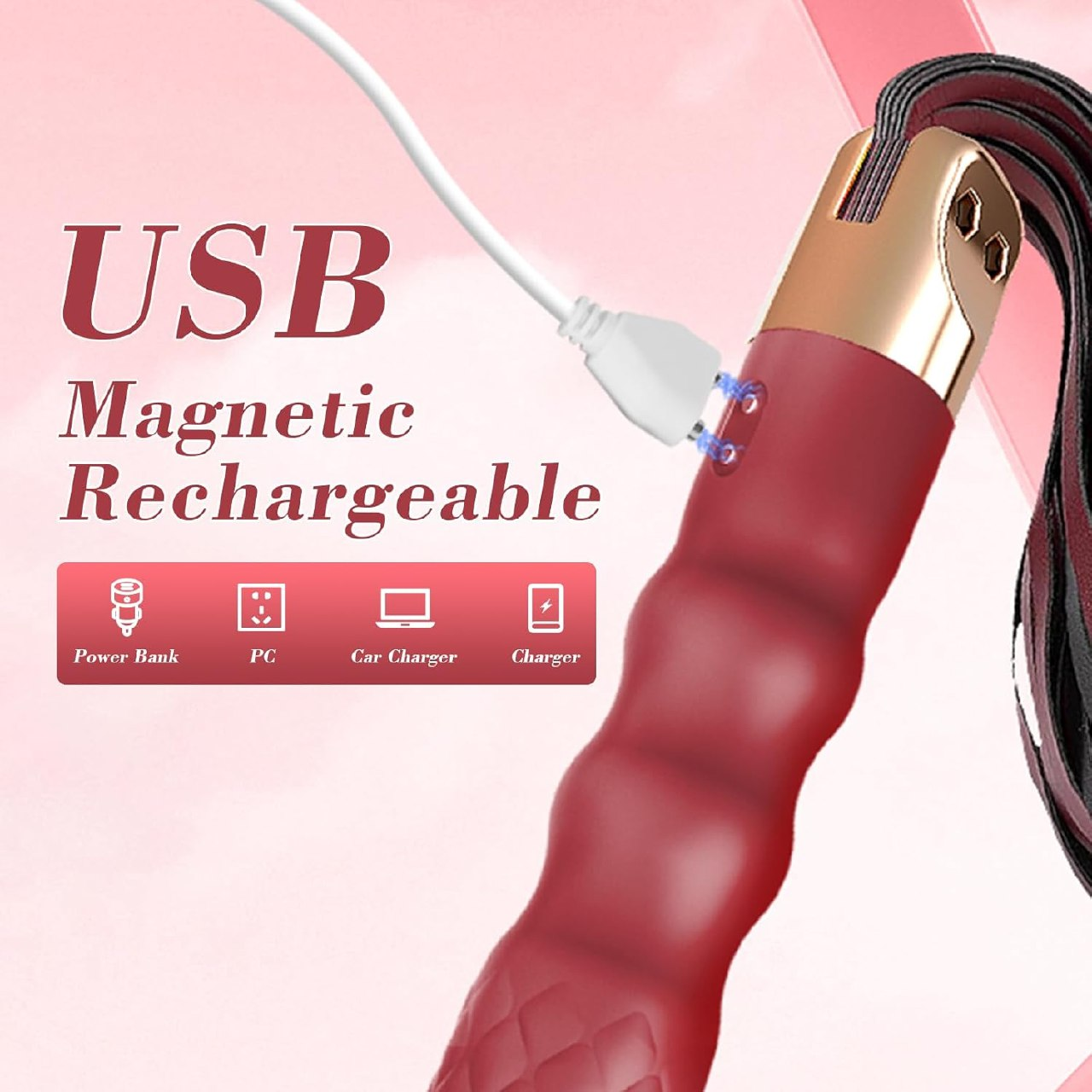 Sex Toys Dildo Vibrator for Women - Soft Silicone Women Sex Toys G Spot Vibrator with 10 Vibrating Modes, Waterproof & USB Magnetic Rechargeable Couples Female Adult Toys for Nipple, Anal, Clit