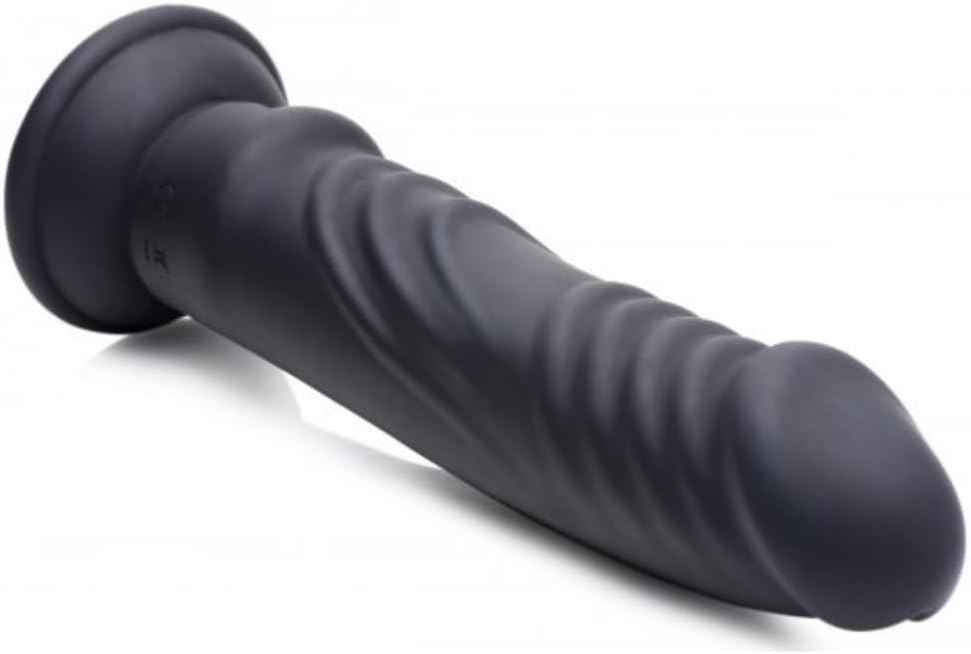 Vibrating Dildo E-Stim Pro with Remote Control, Newly Upgraded Electroshock Stimulation Punishment Play, BDSM Punishment Black Dildo for Women and Couples